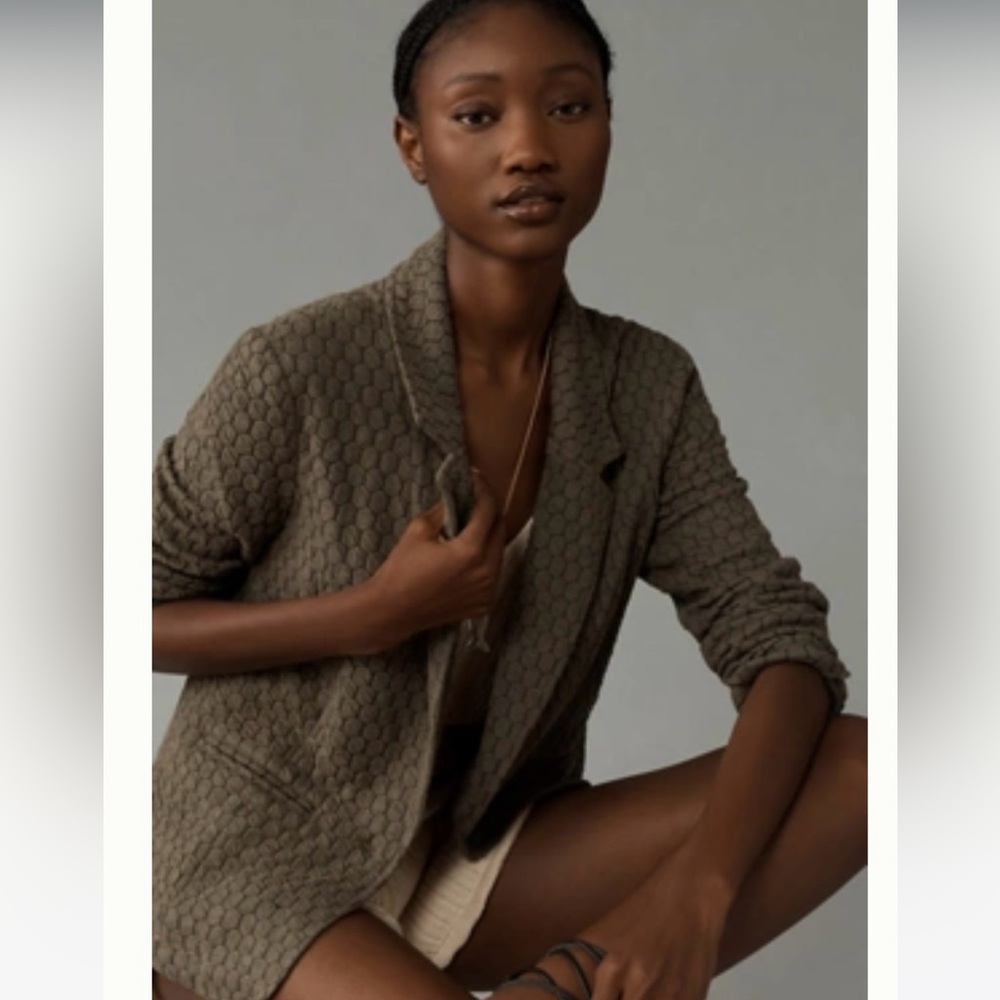 Anthropologie Porridge blazer